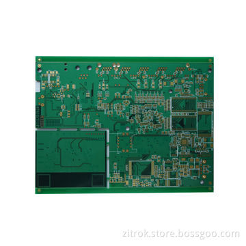 Multilayer PCB with 6 Layers, 0.2mm Minimum Drill Size and 0.12/0.12mm Width/Gap